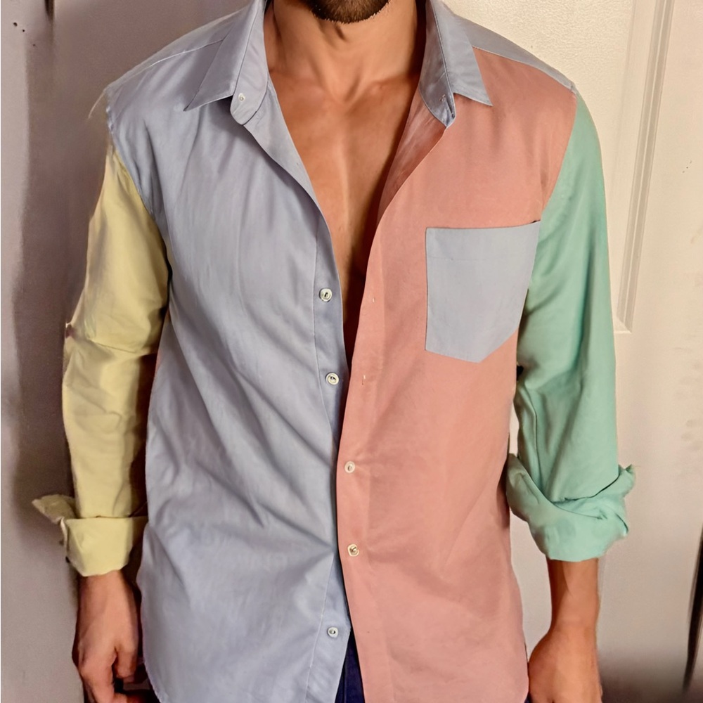SHEIN Multicolor Men's Casual Shirt